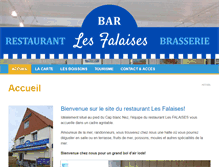 Tablet Screenshot of lesfalaises-capblancnez.com